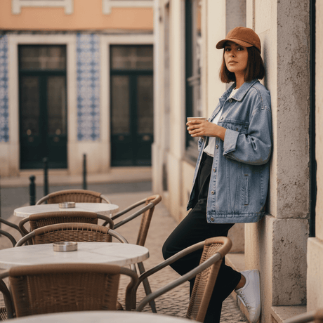 Linen Cap - Terracotta