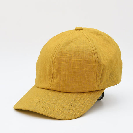 Linen Cap - Yellow
