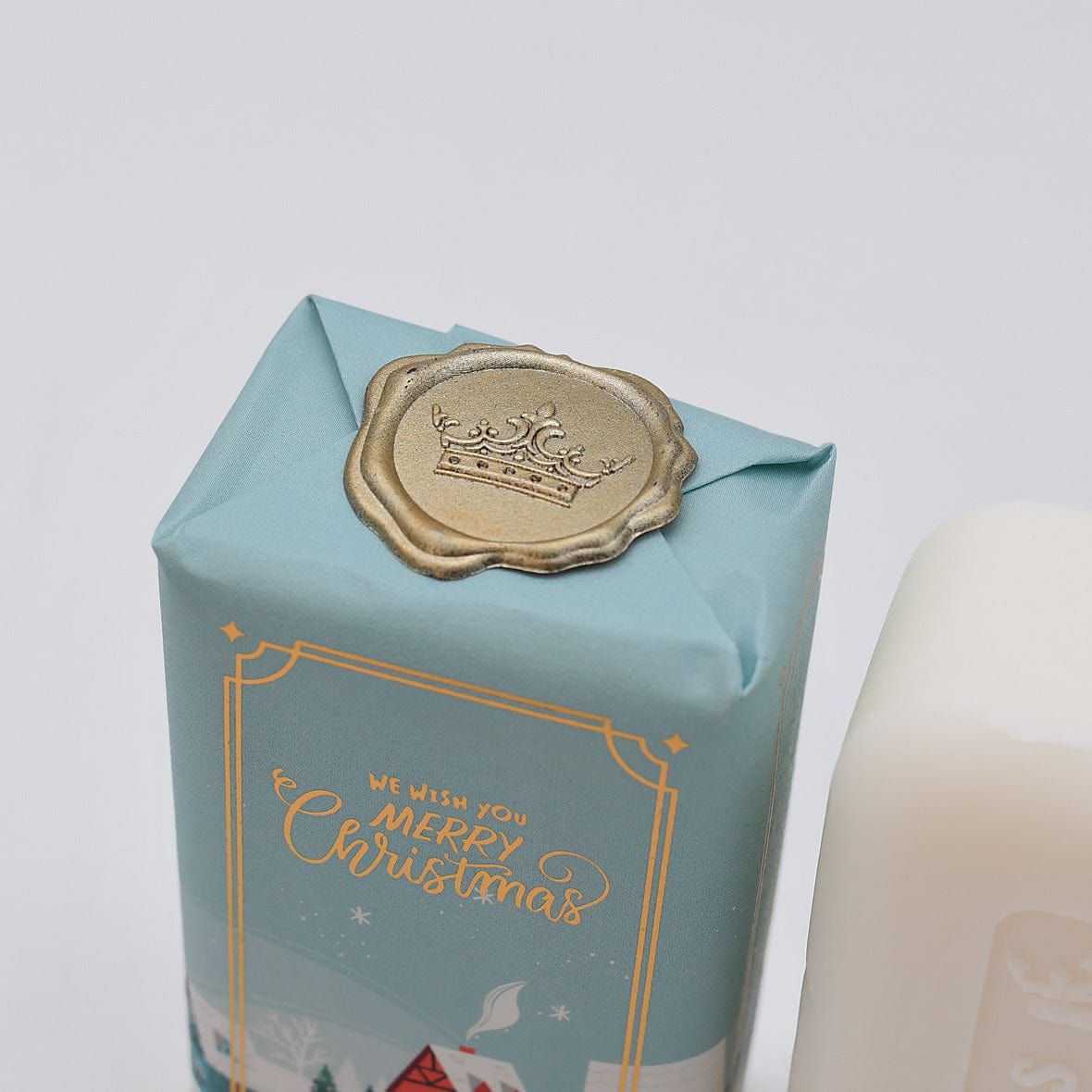 Luxury Bar Soap with Cotton Flower