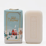 Luxury Bar Soap with Cotton Flower