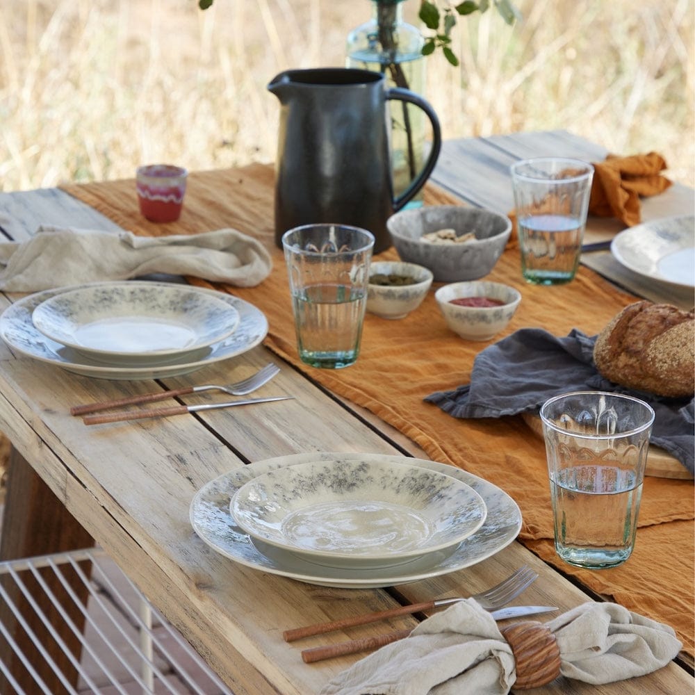 Madeira I Stoneware Dessert/Salad Plate - Beige