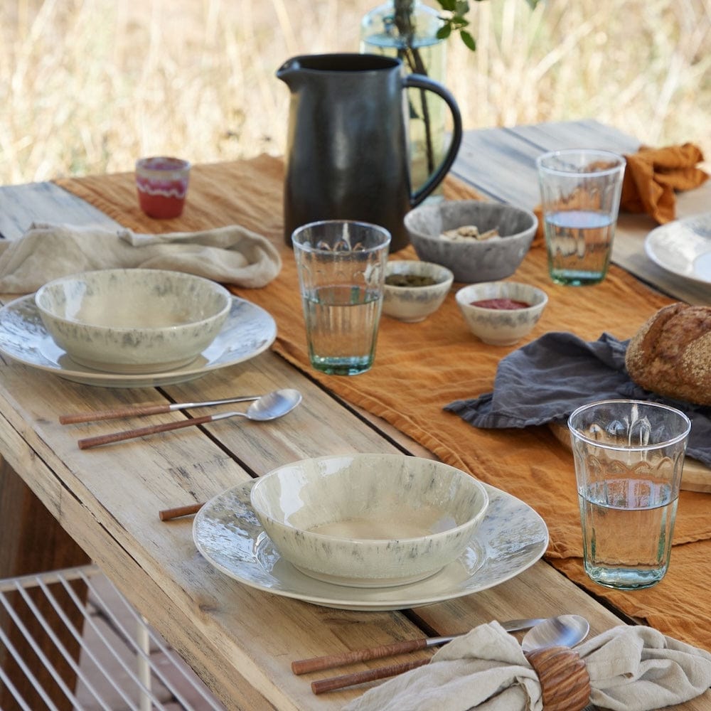 Madeira I Stoneware Soup/pasta Plate - Beige