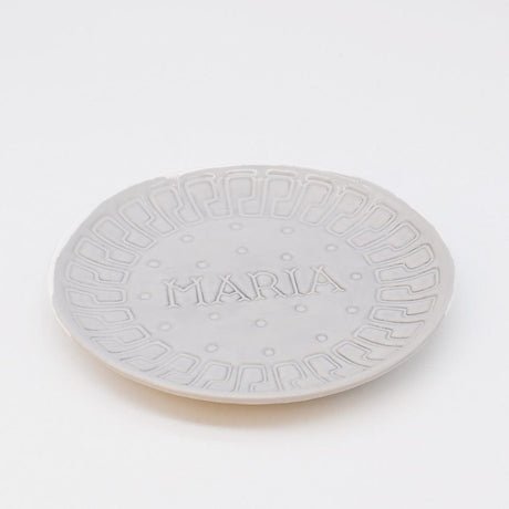 Maria I Ceramic Plate - White