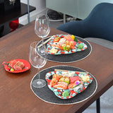 Marinha Grande | Glass Plate - 7.5" - Red