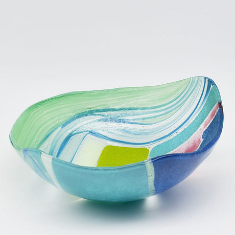 Marinha Grande I Glass Salad Bowl - 11"