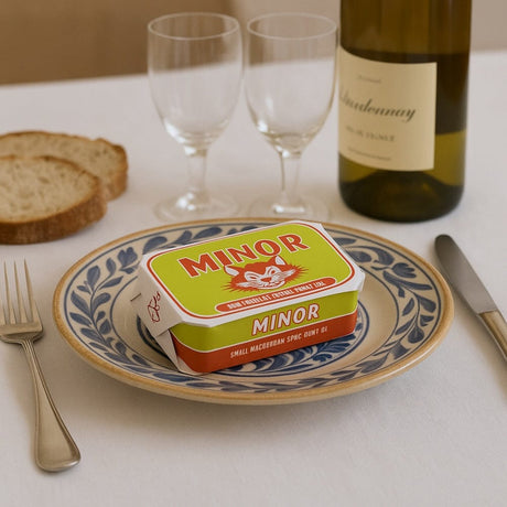 Minor I Canned Small Mackerels in Spicy Olive Oil