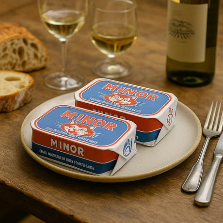 Minor I Canned Small Mackerels in Spicy Tomato Sauce