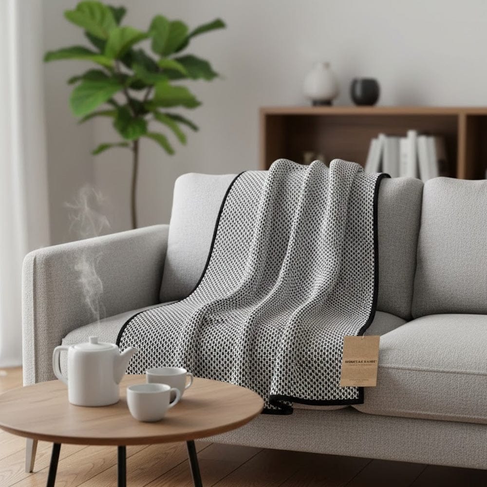 Oversized Blanket - Black