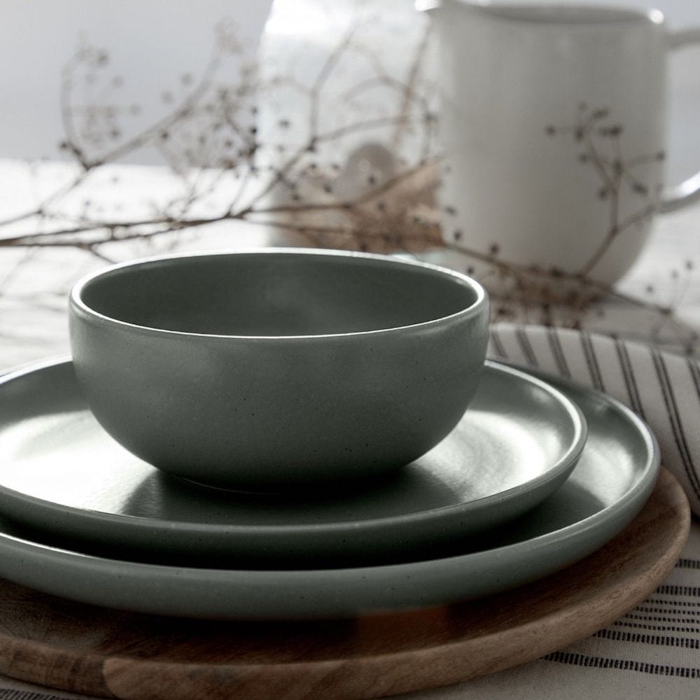 Pacifica I Stoneware Bowl - Green