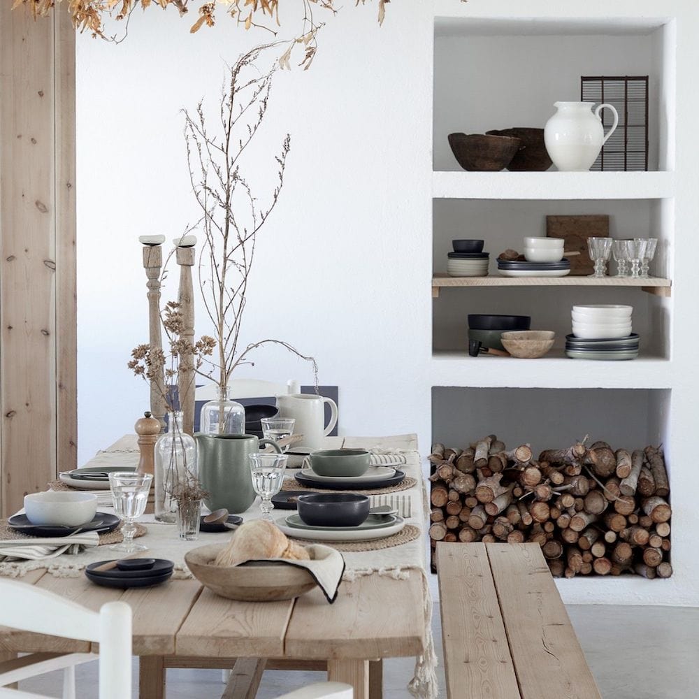 Pacifica I Stoneware Bowl - Green