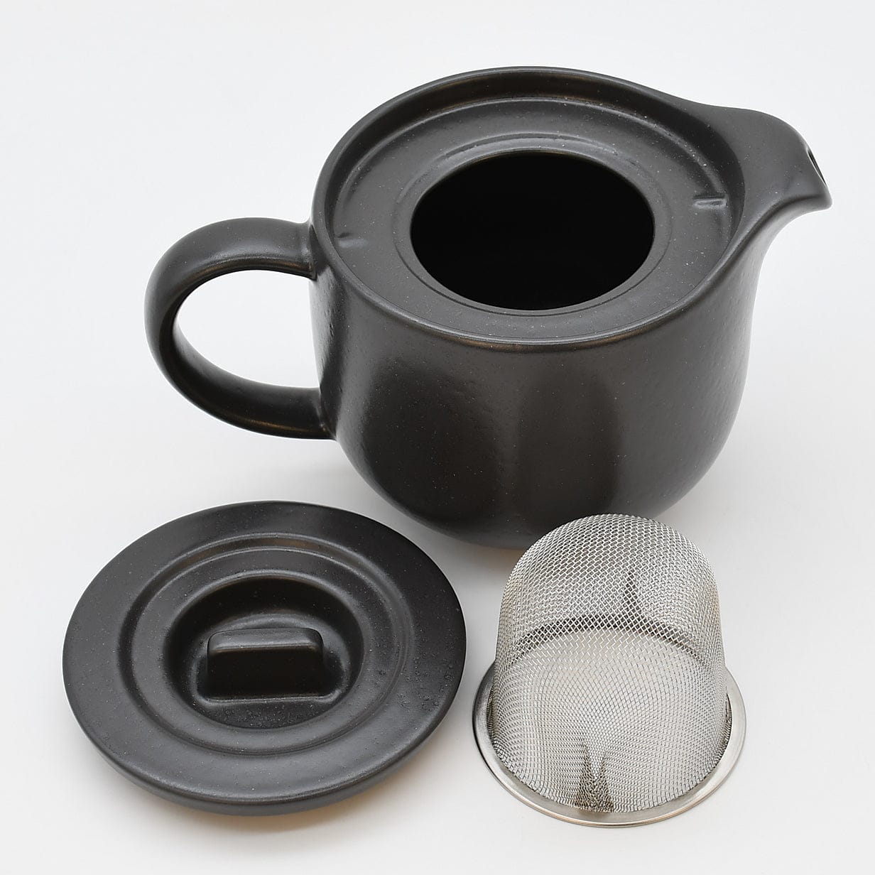 Pacifica I Stoneware Teapot - Black