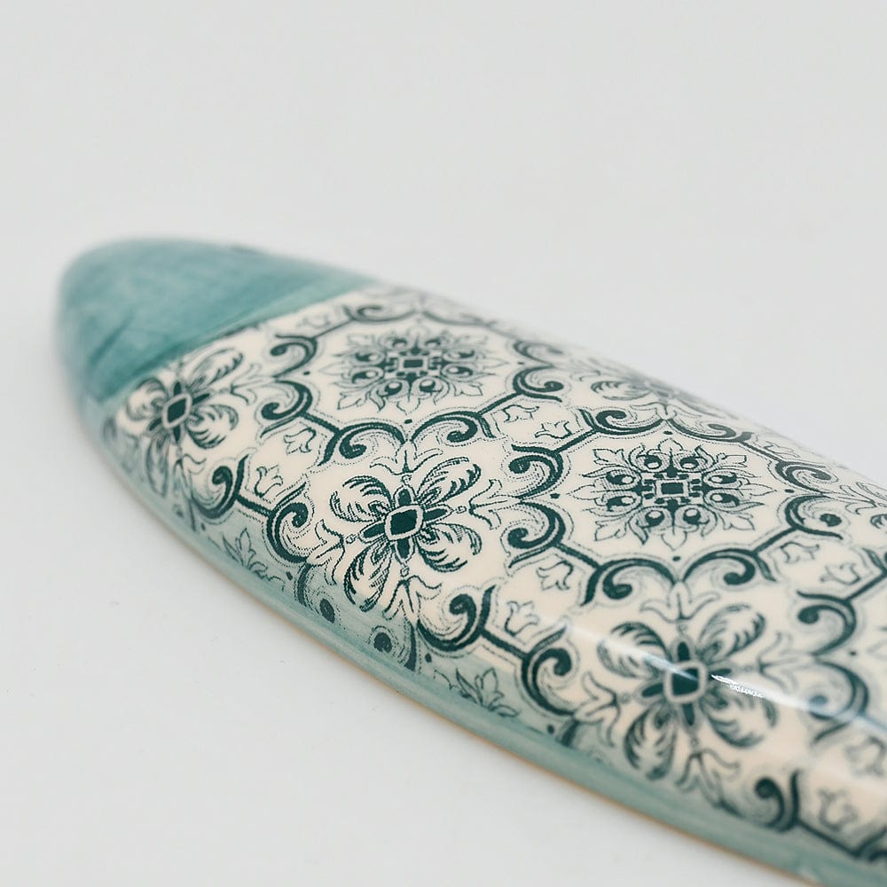 Padrão I Ceramic Decorative Sardine - Green