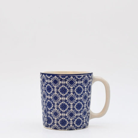 Padrão I Ceramic Mug - Blue