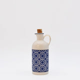 Padrão I Ceramic Olive Oil Carafe - Blue
