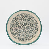 Padrão I Ceramic Plate 10.6'' - Green