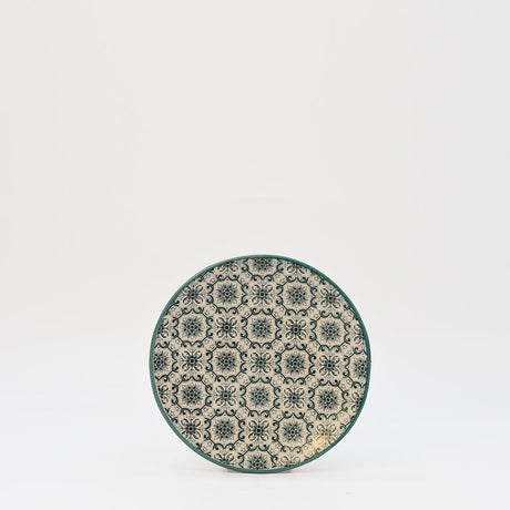 Padrão I Ceramic Plate 5.9'' - Green