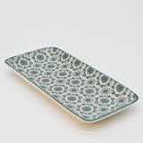Padrão I Ceramic Serving Dish 11.2'' - Green