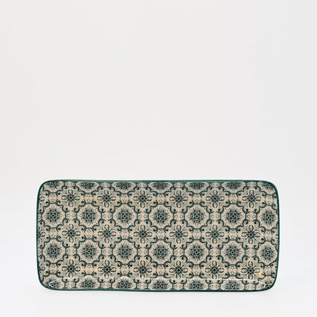 Padrão I Ceramic Serving Dish 11.2'' - Green