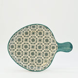 Padrão I Ceramic Serving Dish - Green