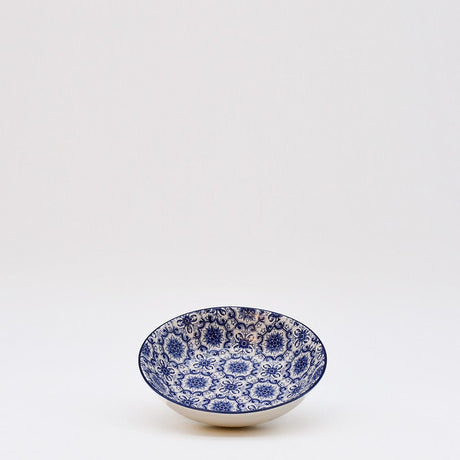 Padrão I Ceramic Snack Bowl 5.1'' - Blue