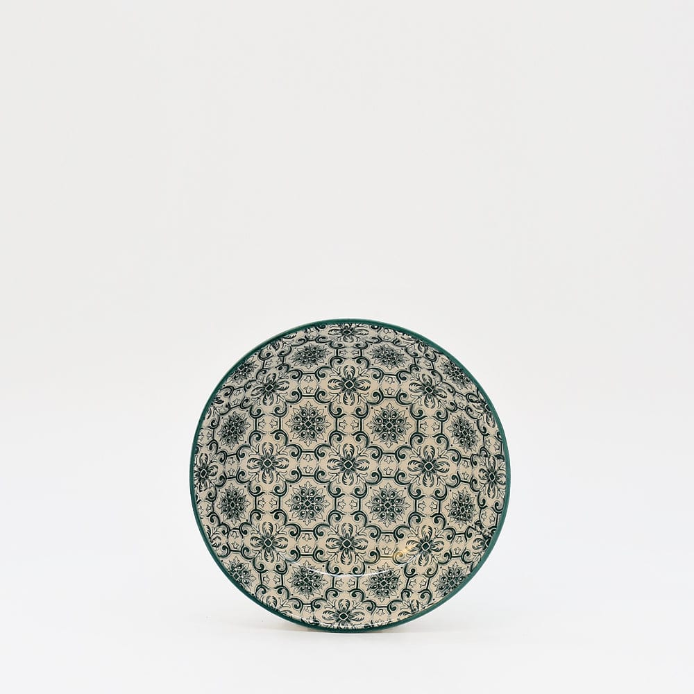 Padrão I Ceramic Snack Bowl 5.3'' - Green