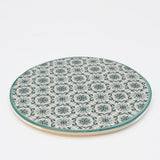 Padrão I Ceramic Tray - Green