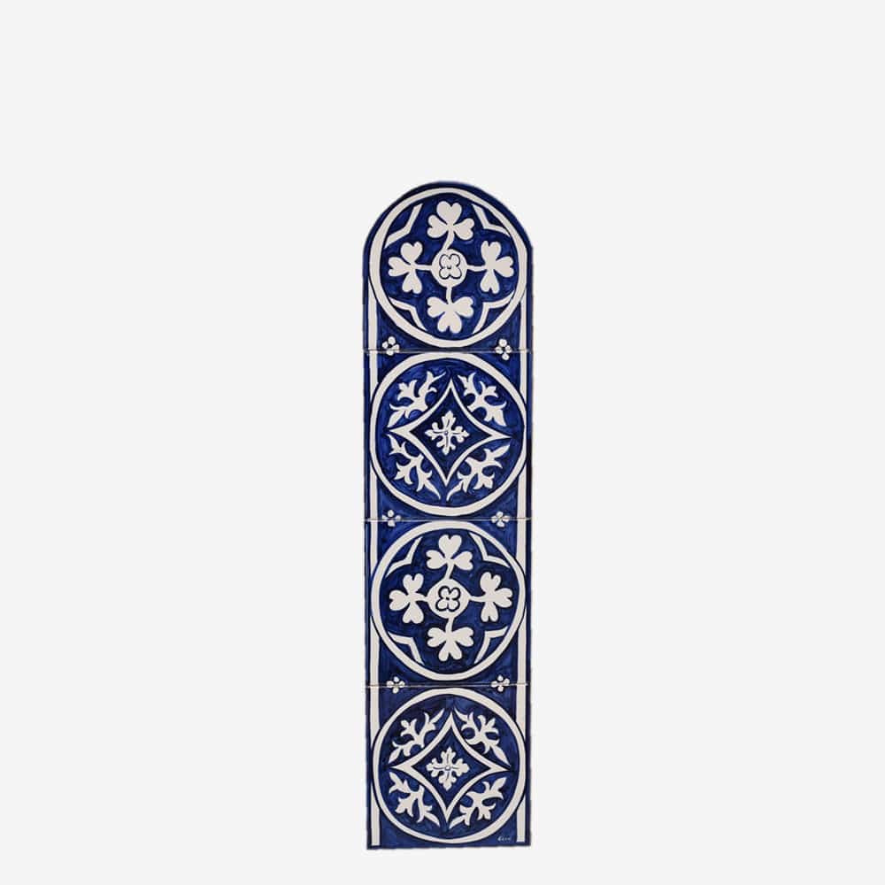 Panneau d'azulejos 56x14cm