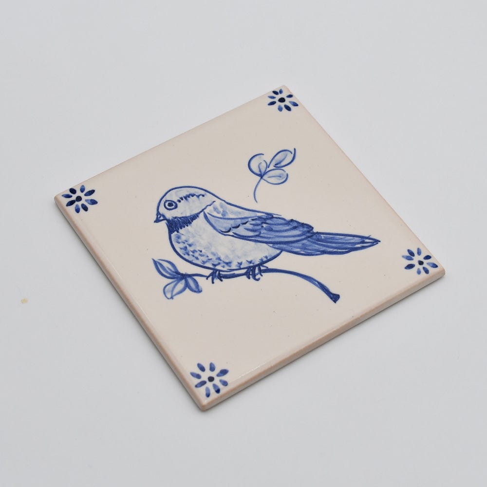 Pássaro I Azulejo 4.3x4.3"