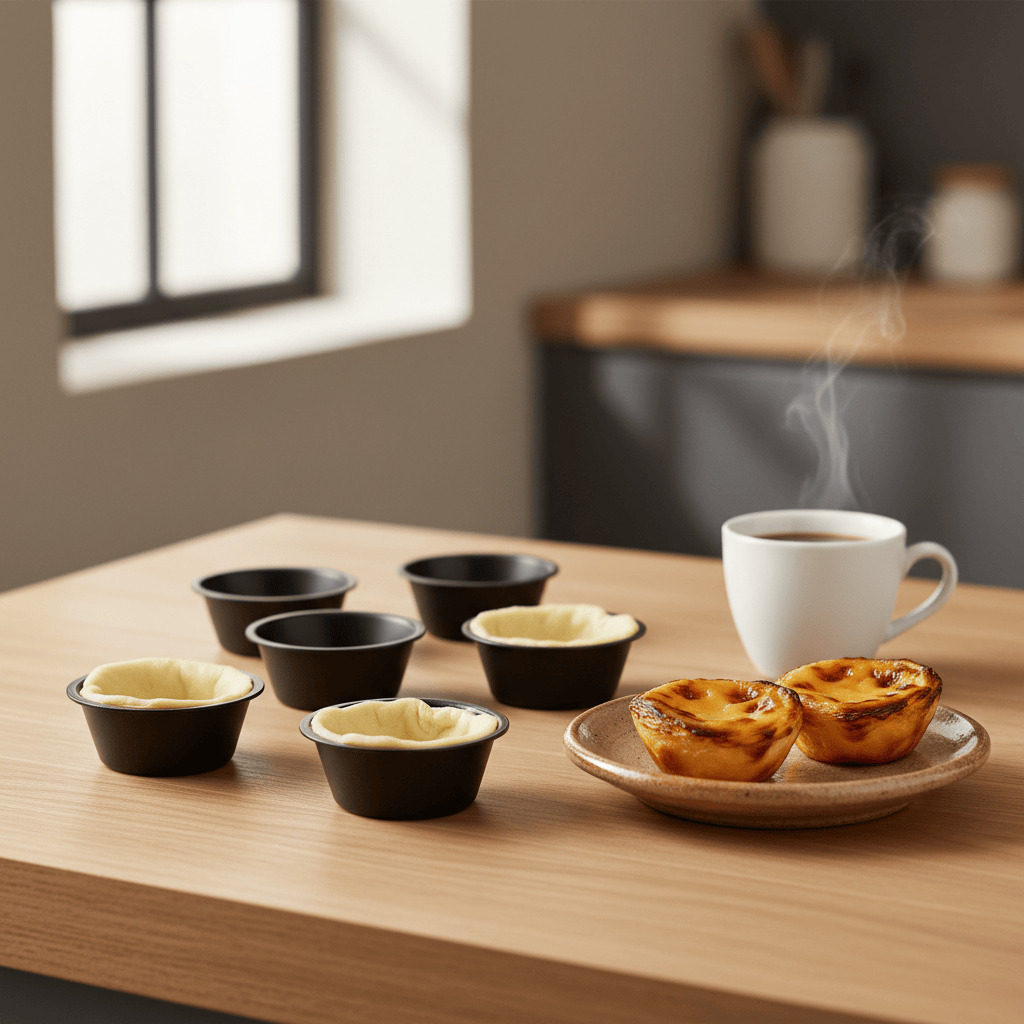Pasteis de Nata Non-stick Mini Molds - 16 pieces