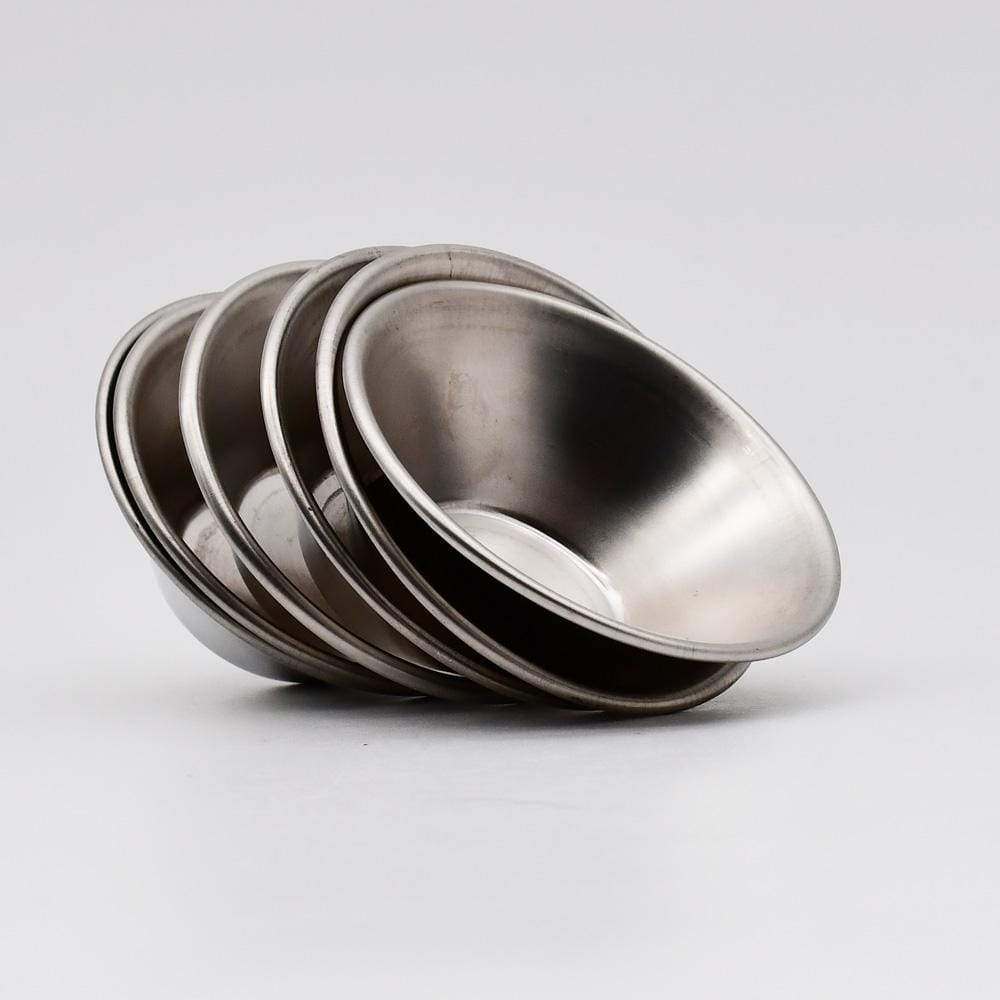 Pasteis de Nata Stainless Steel Molds - 5 pieces