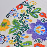 Placemat made from recycled natural fibers