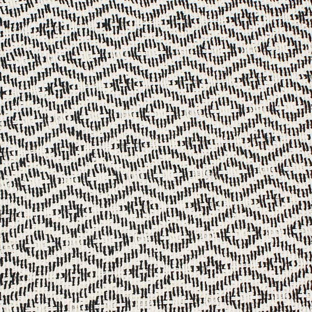 Plaid en coton 79x53'' - Noir