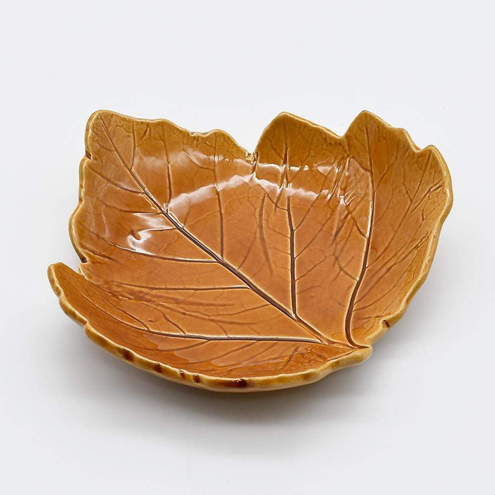 Platano I Ceramic Dish - Brown