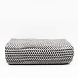 Ponto I Coton Blanket - Black & White