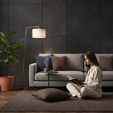 Portuguese Handmade Oversized Pillow Cover - Brown