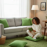 Portuguese Handmade Oversized Pillow Cover - Green