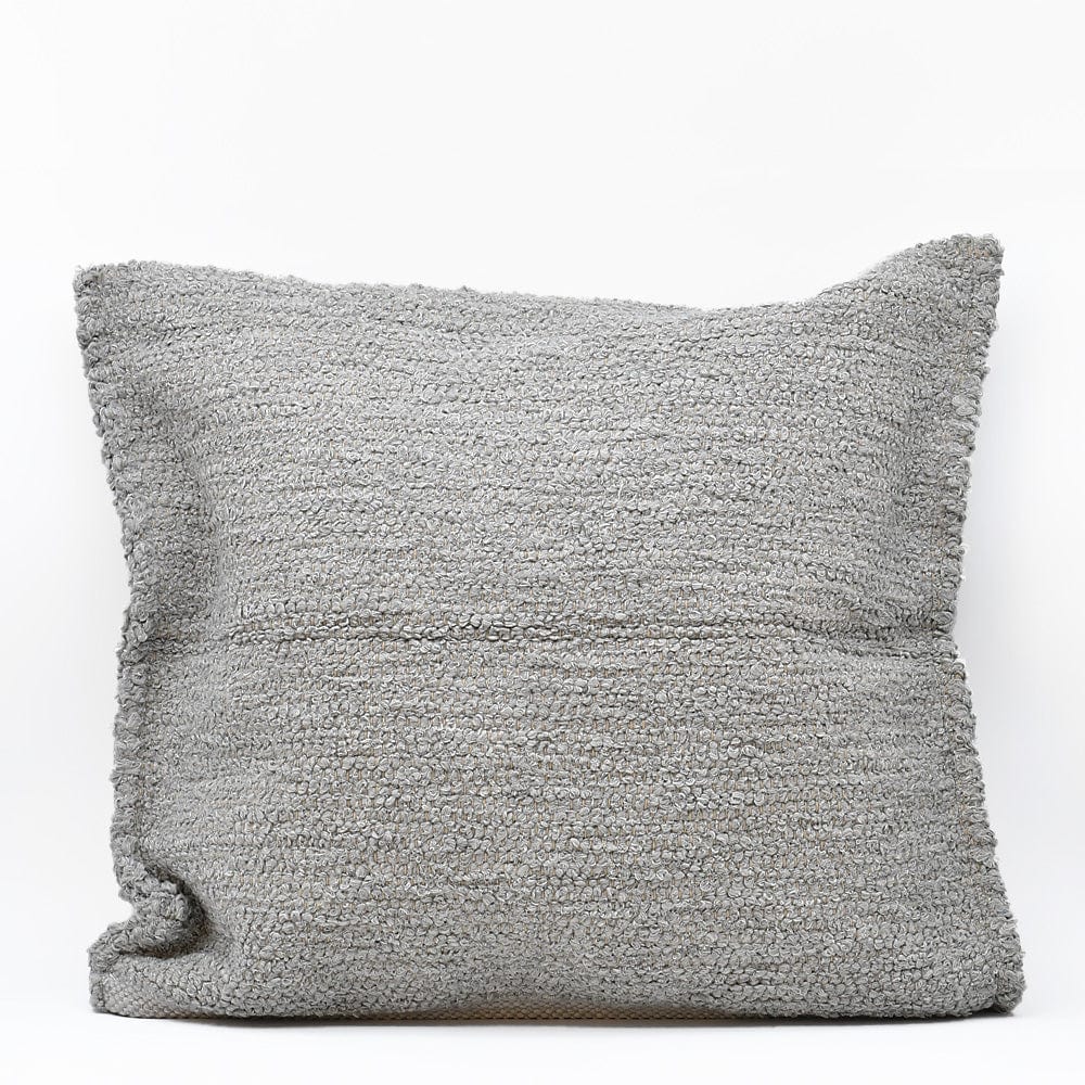 Portuguese Handmade Oversized Pillow Cover - Light Grey