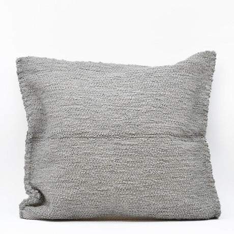 Portuguese Handmade Oversized Pillow Cover - Light Grey