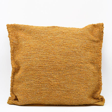 Portuguese Handmade Oversized Pillow Cover - Ochre