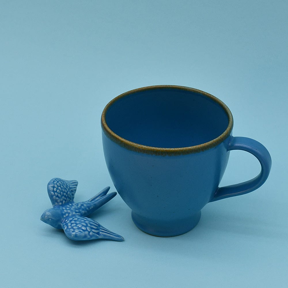 Positano I Stoneware mug - Turquoise