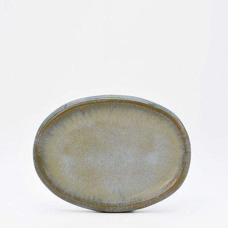 Quartzo I Stoneware Serving Plater - Blue