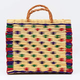 Reed Basket 11.8'' - Multicolor