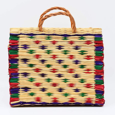 Reed Basket 11.8'' - Multicolor