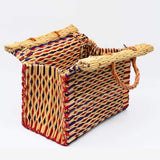 Reed Basket 11.8'' - Multicolor