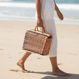 Reed Basket 11.8'' - Multicolor