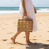 Reed Basket 11.8'' - Multicolor