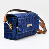 Reed Clutch Bag - 8.7'' - Blue
