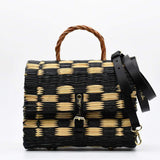 Reed Satchel Bag - 9.8'' - Black