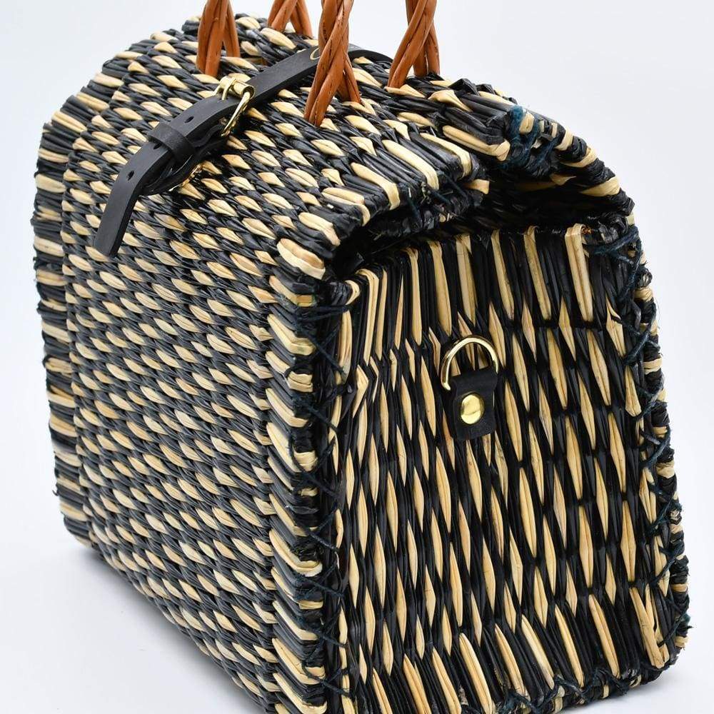 Reed Shopping Bag - 10.2'' - Black