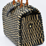 Reed Shopping Bag - 10.2'' - Black